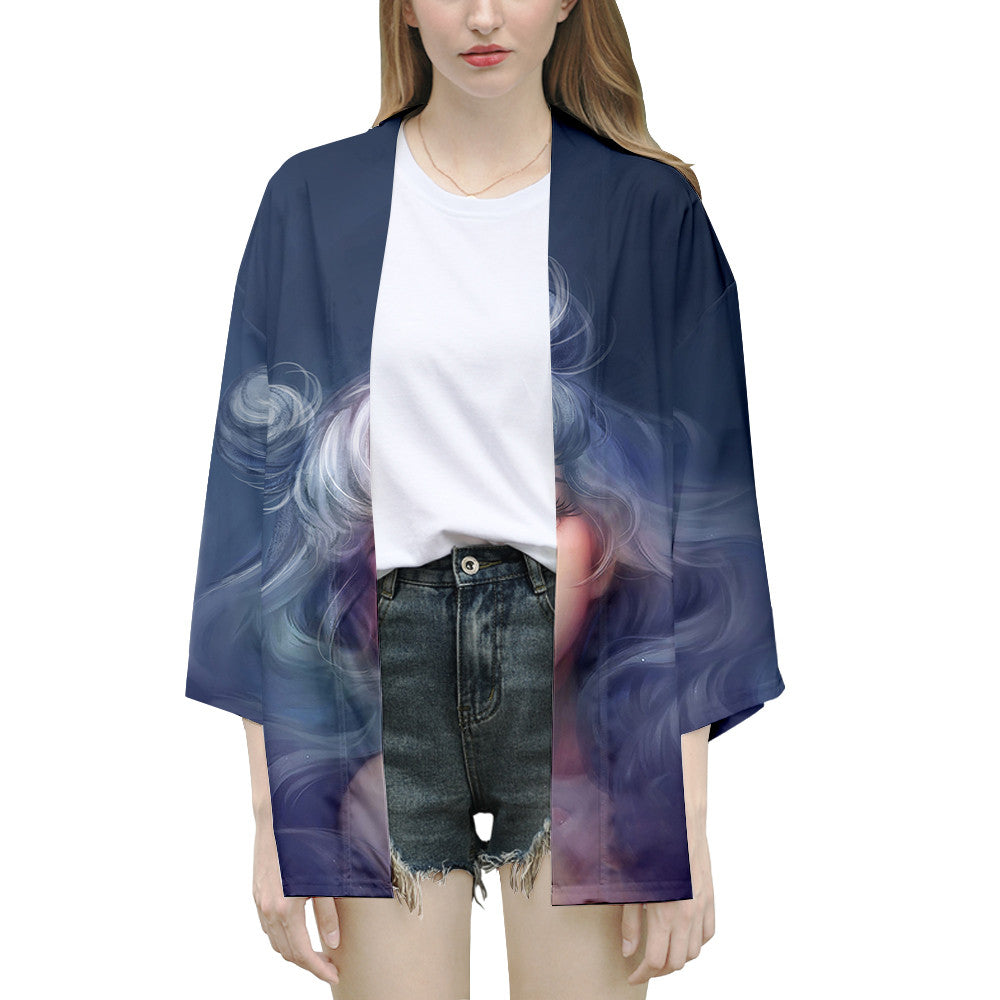 Satin Secrets Fool Moon Kimono main image 1