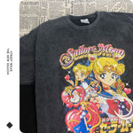 sailor moon t shirt Bershka