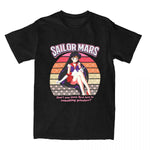 T Shirt Sailor Moon Noir