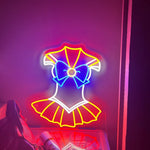 Sailor moon neon light sign