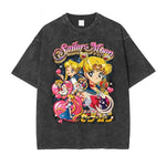 sailor moon t shirt characters