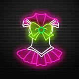 Sailor moon neon light sign