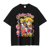 sailor moon t shirt Bershka