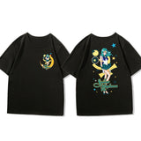 sailor moon transformation t shirt