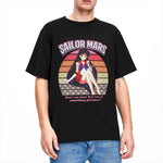 T Shirt Sailor Moon Noir