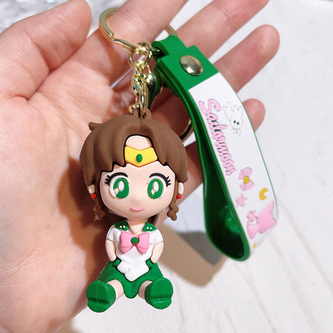 porte clé Sailor Moon vert