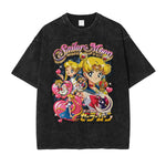 sailor moon t shirt Bershka