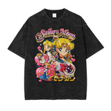 sailor moon t shirt Bershka